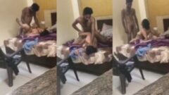Cuckold husband watches his cheating wife fucking Cuckold husband watches his cheating wife fucking